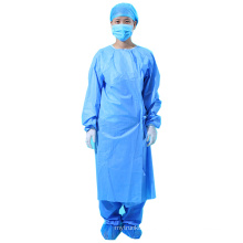 with Ce&FDA Approved Waterproof Isolation Medical Protective Suits Surgical Nonwoven Disposable Isolation Gown for Hospital Using